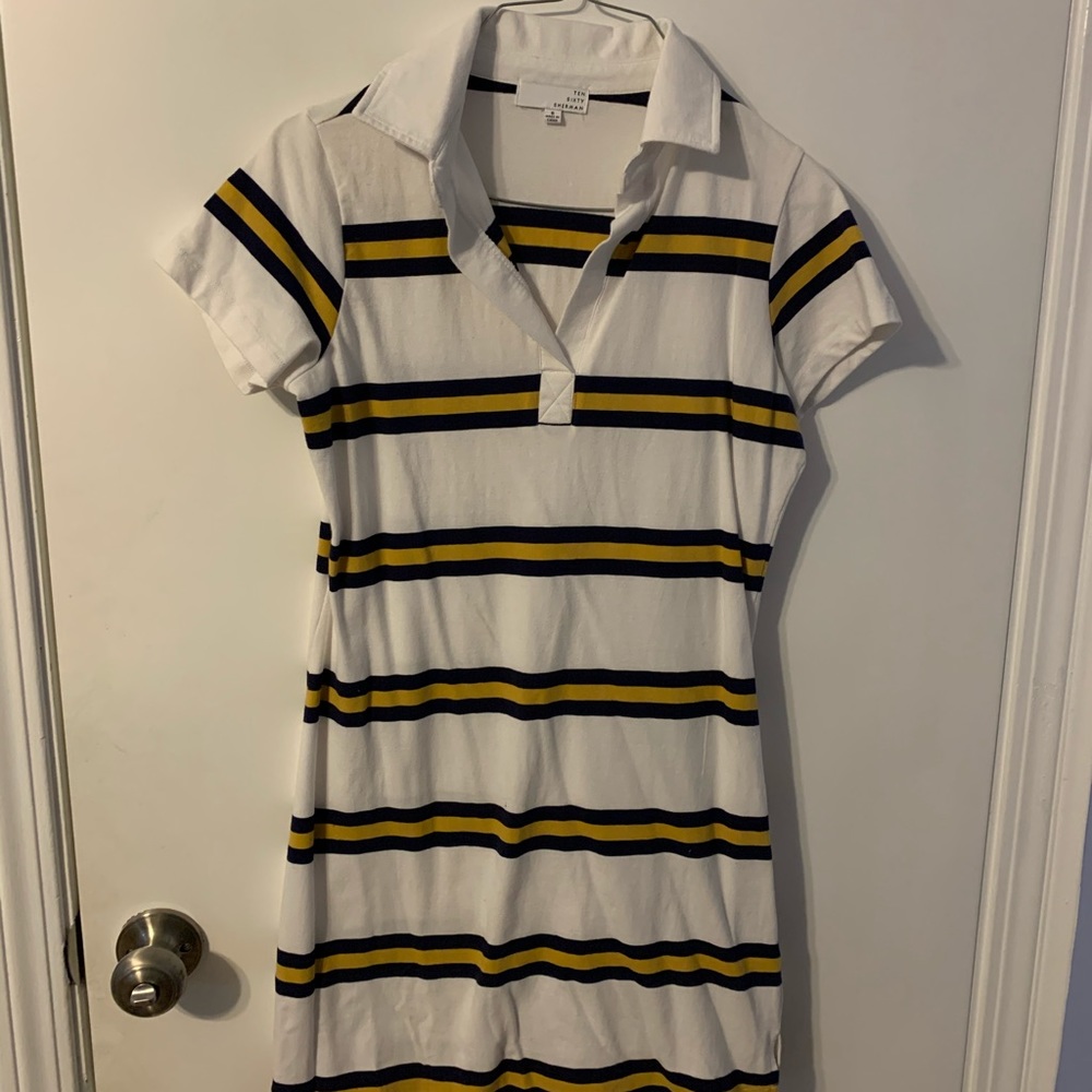 White Collared Dress